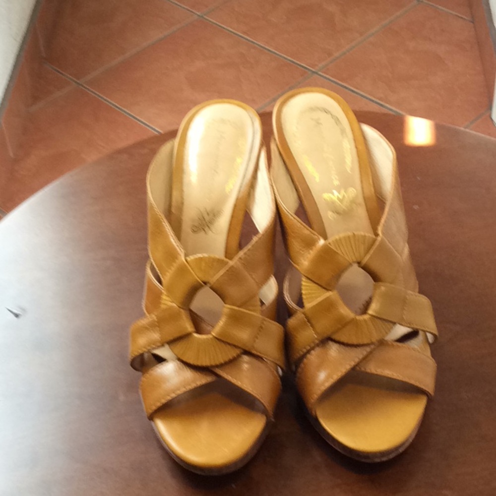 Modern Vintage Leather Heels